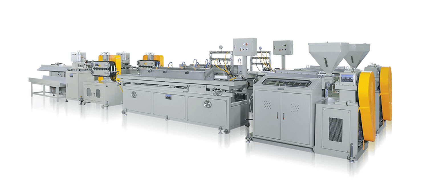 WPC profile extrusion line with precise shaping and durable output